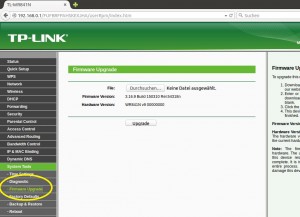 Firmware flashen